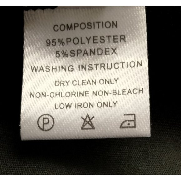 Black Formal Evening Gown Wire V-Neck Empire Waist Tulle Sleeve Maxi Dress XXL - Picture 8 of 8